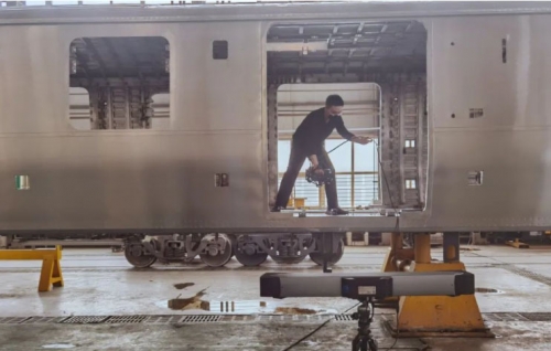 三维激光扫描测量助力高铁车身检测 保障行车安全