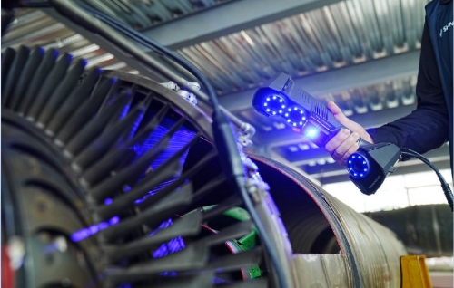 手持激光三维扫描仪对工业测量的四大核心优势！