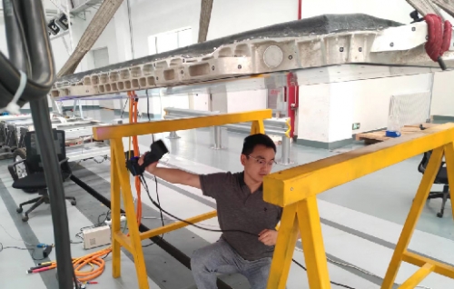 新能源汽车电池包剐蹭试验新助手：高精度三维扫描测量仪