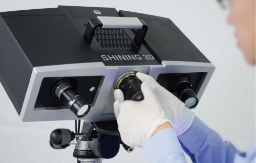 蓝光高精度三维扫描 以非接触式测量赋能智能制造