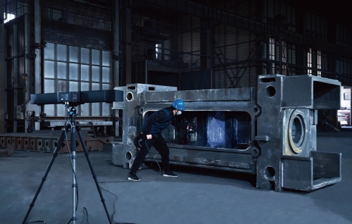 激光式三维扫描仪攻克中大型工件检测难题！