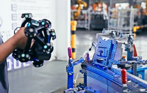 激光三维扫描测量非接触测量 突破钣金检测难点！