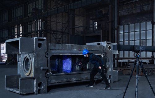 跟踪式激光3d扫描仪：大型工件检测新利器!
