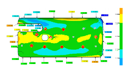 工业拍照式三维扫描仪 色谱图 工业拍照式三维扫描仪 色谱图