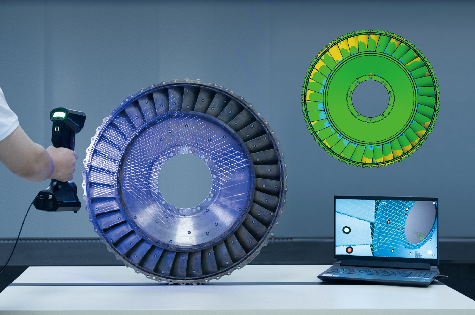 手持三维蓝光扫描仪 手持三维蓝光扫描仪