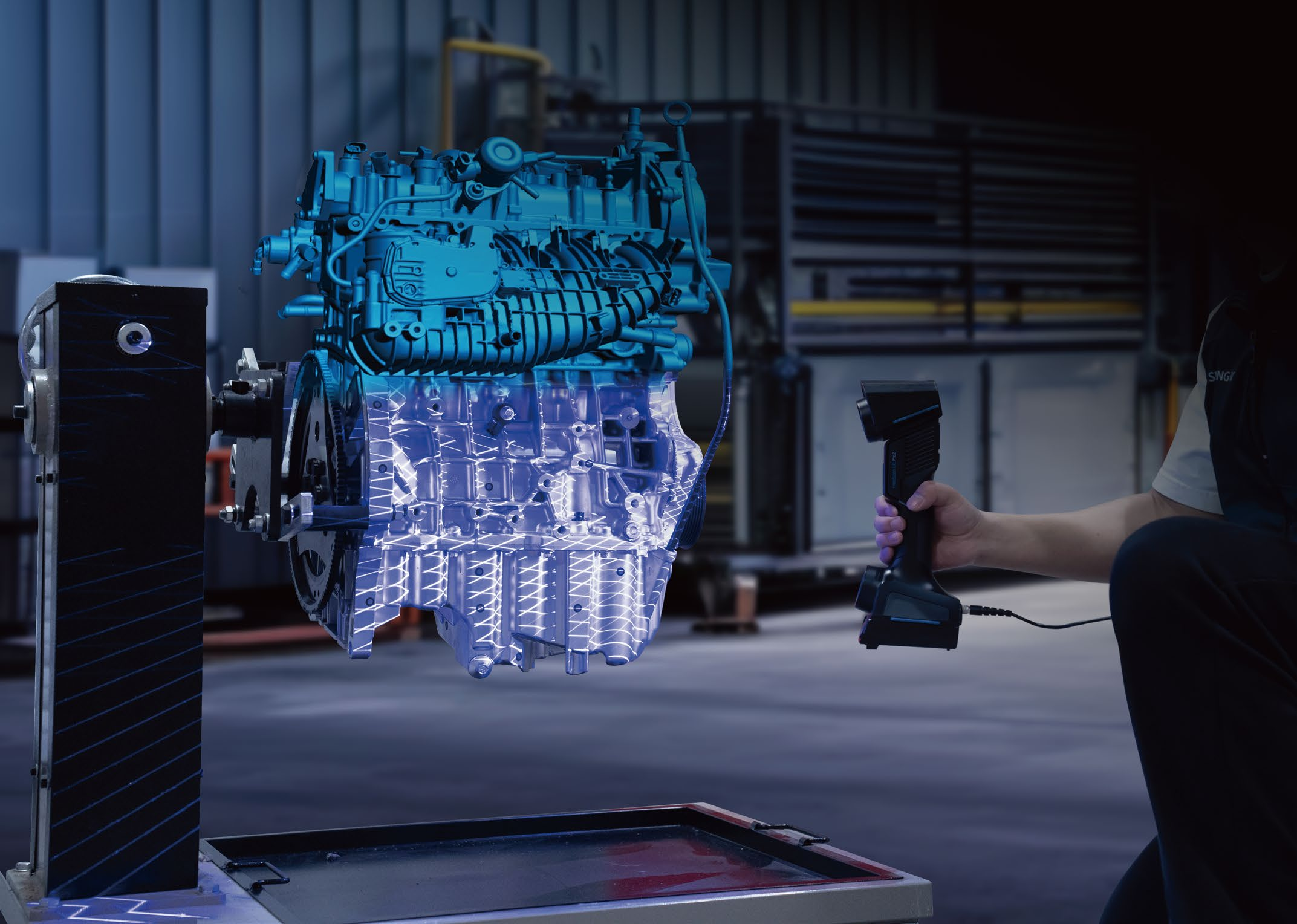 手持激光三维扫描仪