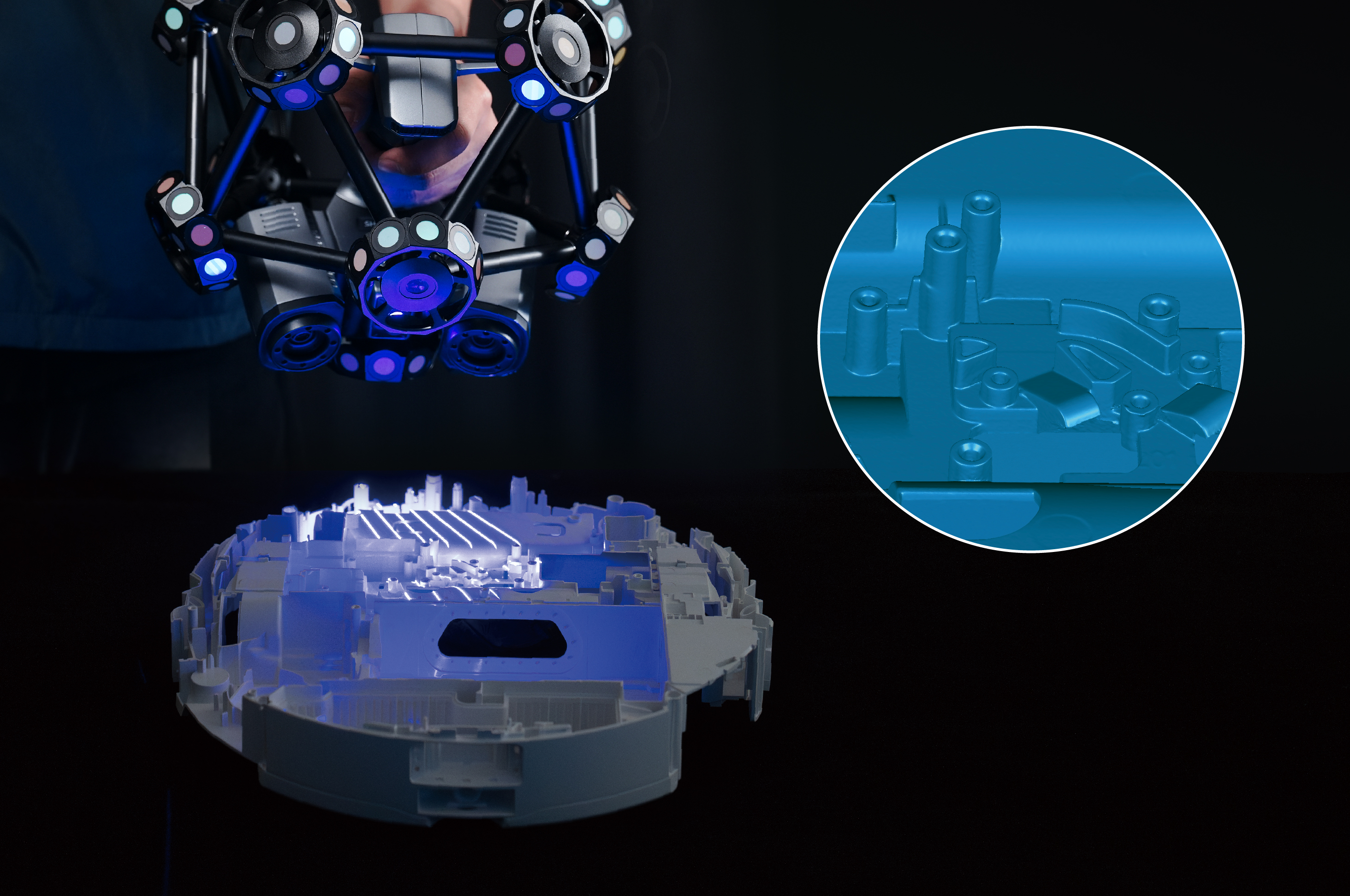 跟踪式激光扫描仪