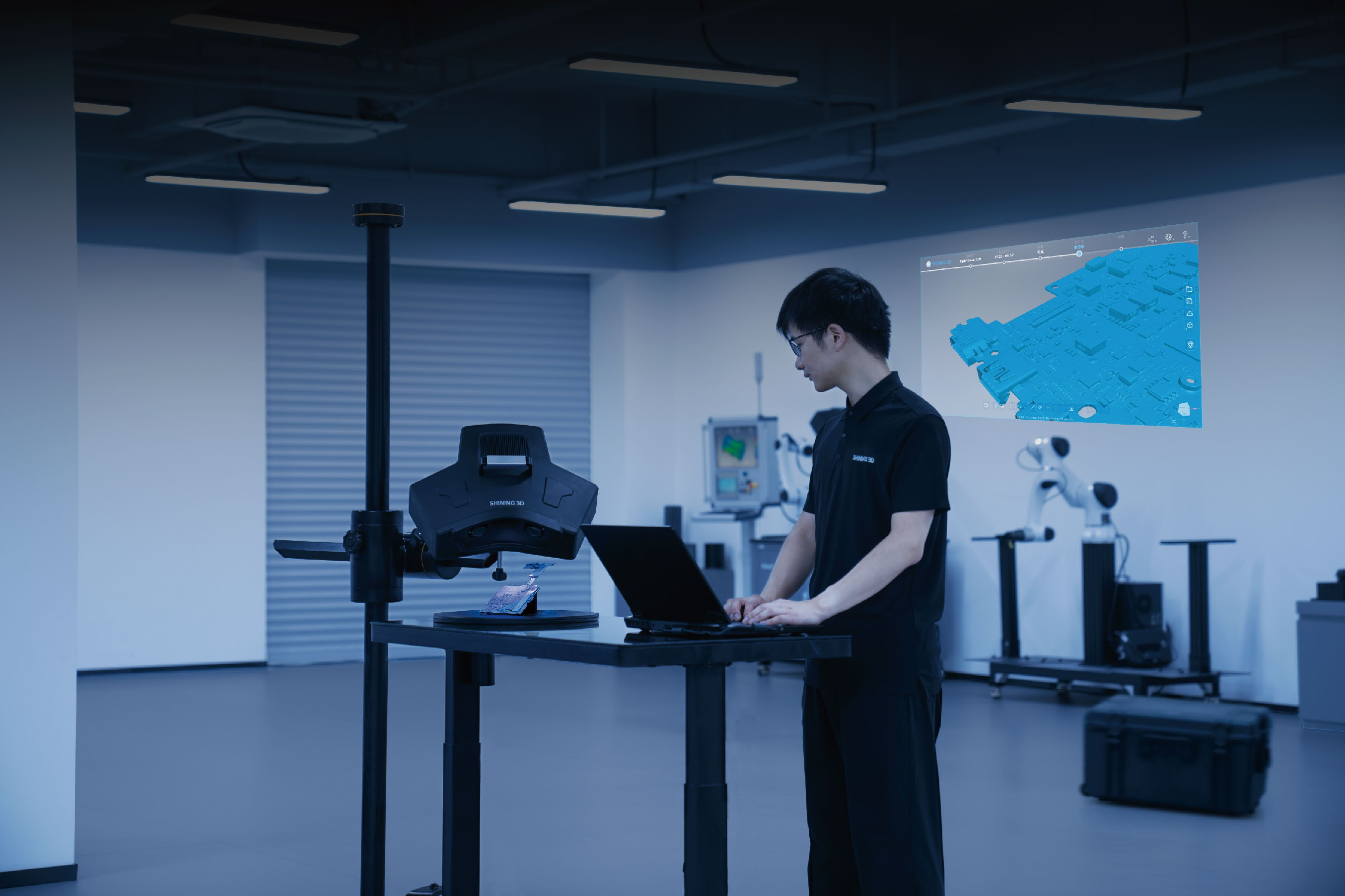 三维拍照式扫描仪