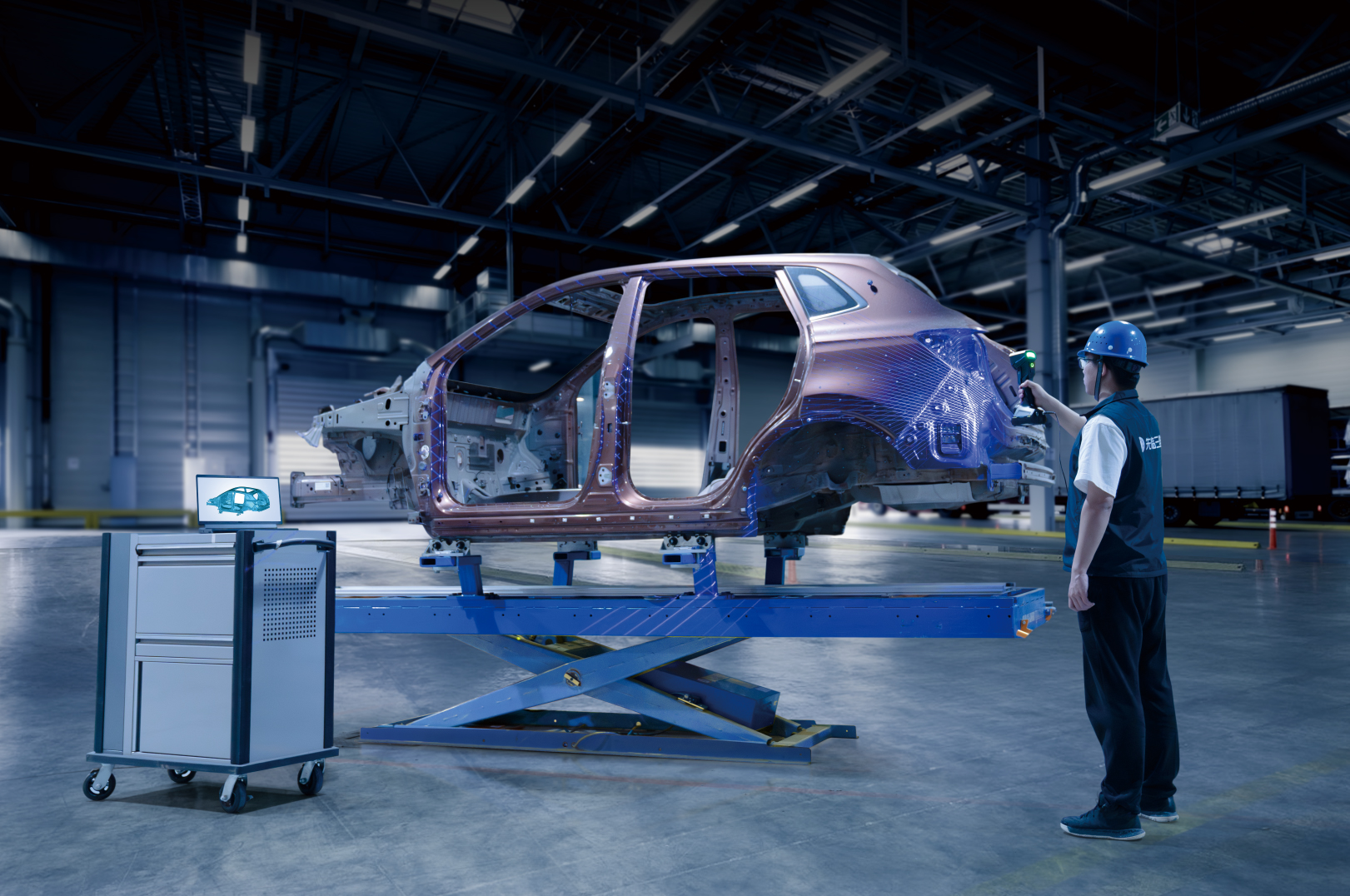 工业级手持式三维扫描仪